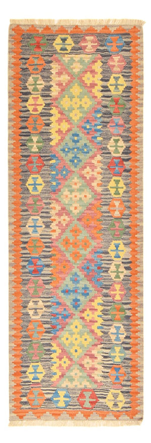 Alfombra de pasillo Alfombra Kelim - Oriental - 237 x 84 cm - multicolor