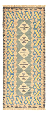 Alfombra de pasillo Alfombra Kelim - Oriental - 192 x 80 cm - multicolor