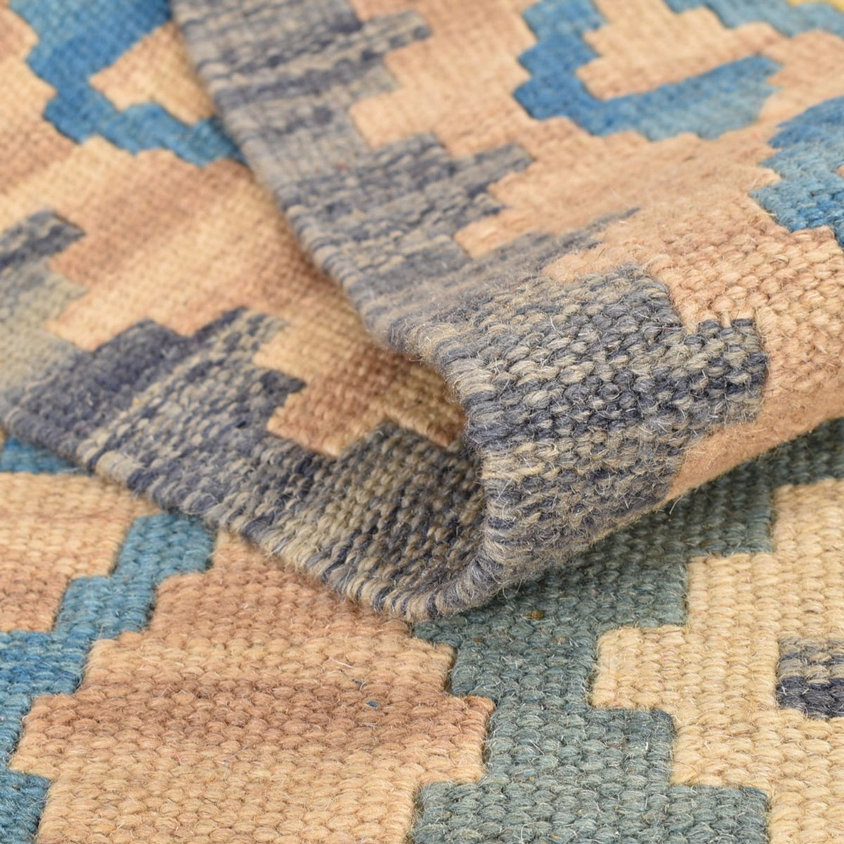 Alfombra de pasillo Alfombra Kelim - Oriental - 192 x 80 cm - multicolor