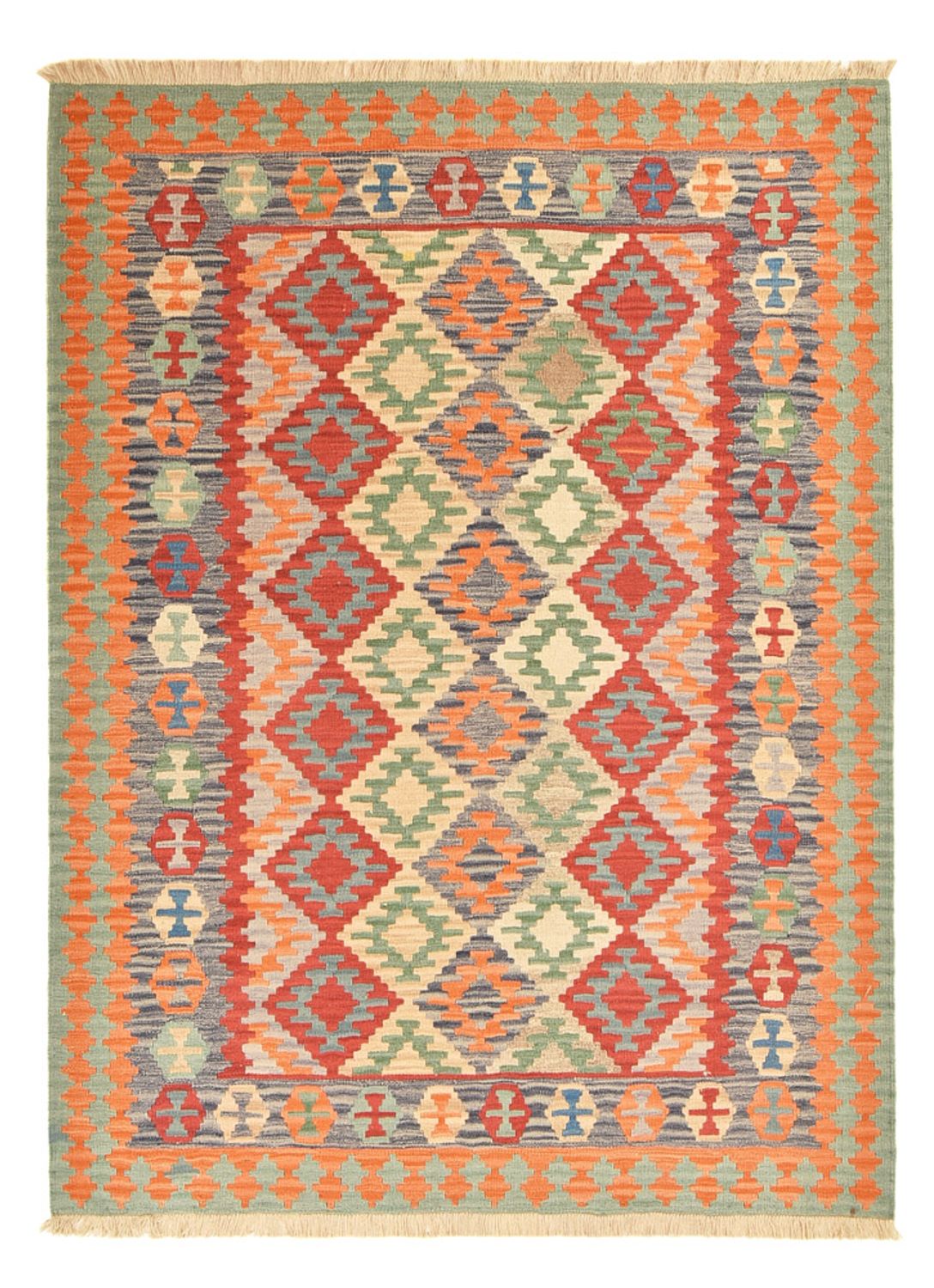 Alfombra Kelim - Oriental - 229 x 175 cm - multicolor