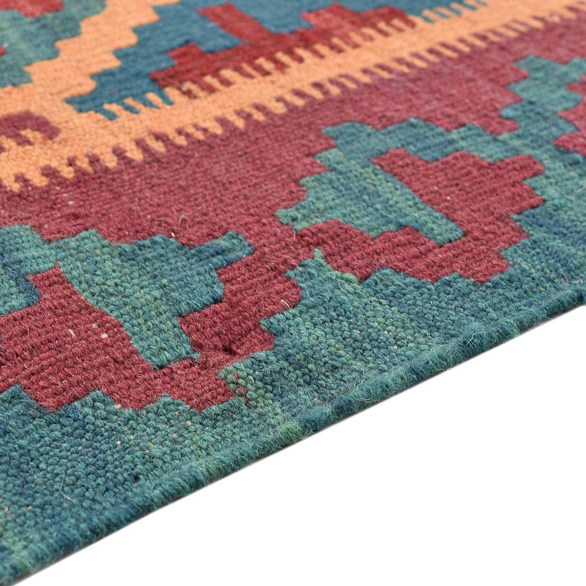 Alfombra Kelim - Oriental - 195 x 156 cm - multicolor