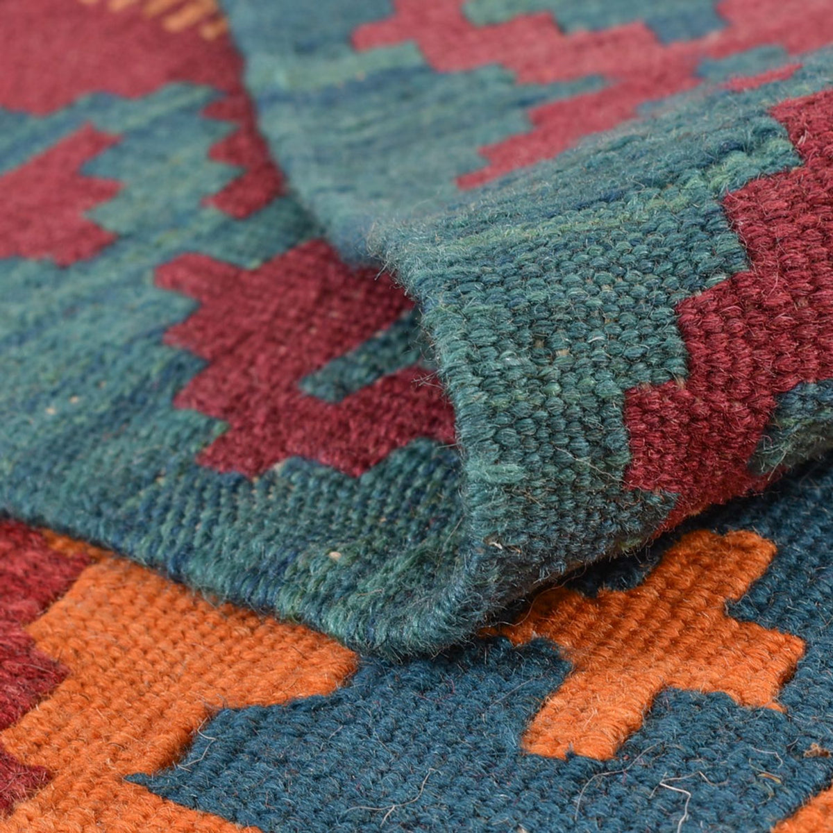 Alfombra Kelim - Oriental - 195 x 156 cm - multicolor