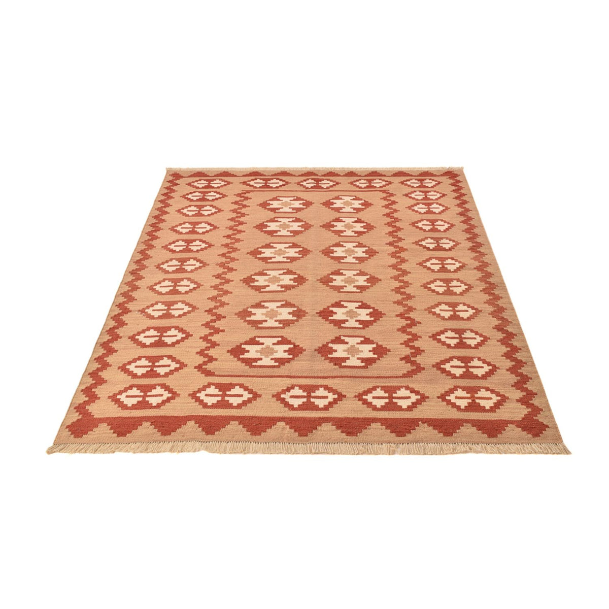 Alfombra Kelim - Oriental - 197 x 151 cm - multicolor