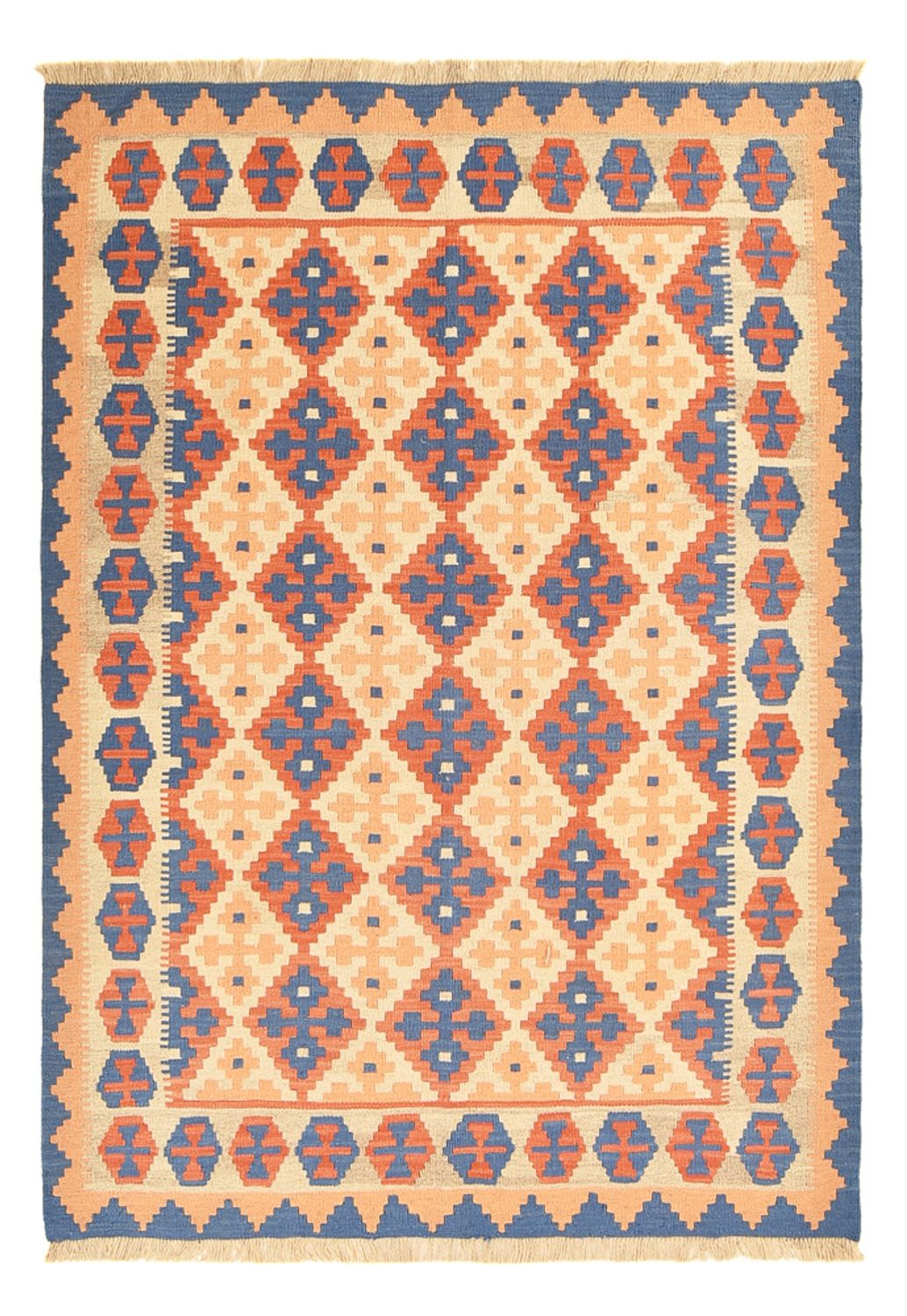 Alfombra Kelim - Oriental - 203 x 147 cm - multicolor