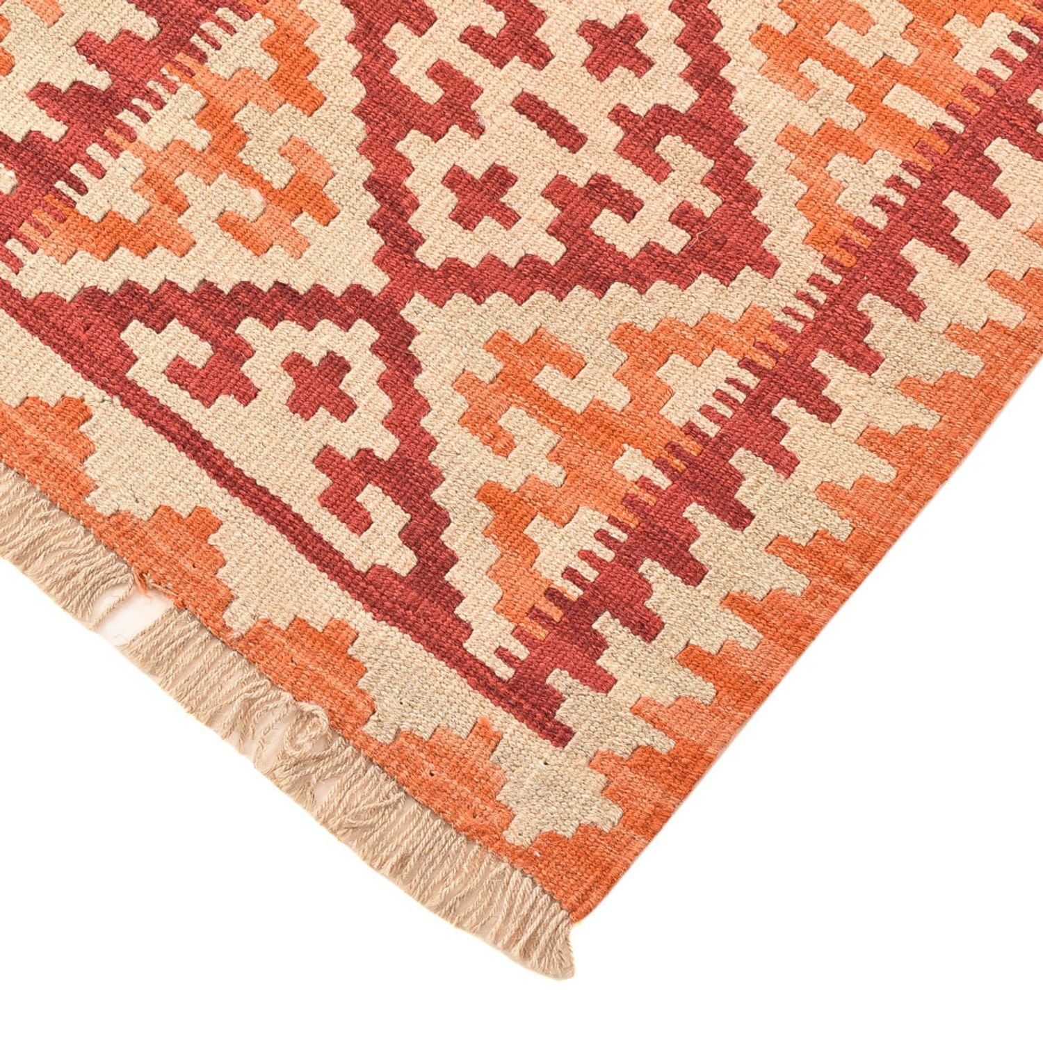 Alfombra de pasillo Alfombra Kelim - Oriental - 191 x 58 cm - multicolor