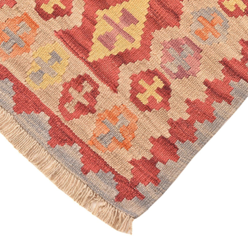 Alfombra de pasillo Alfombra Kelim - Oriental - 192 x 56 cm - multicolor