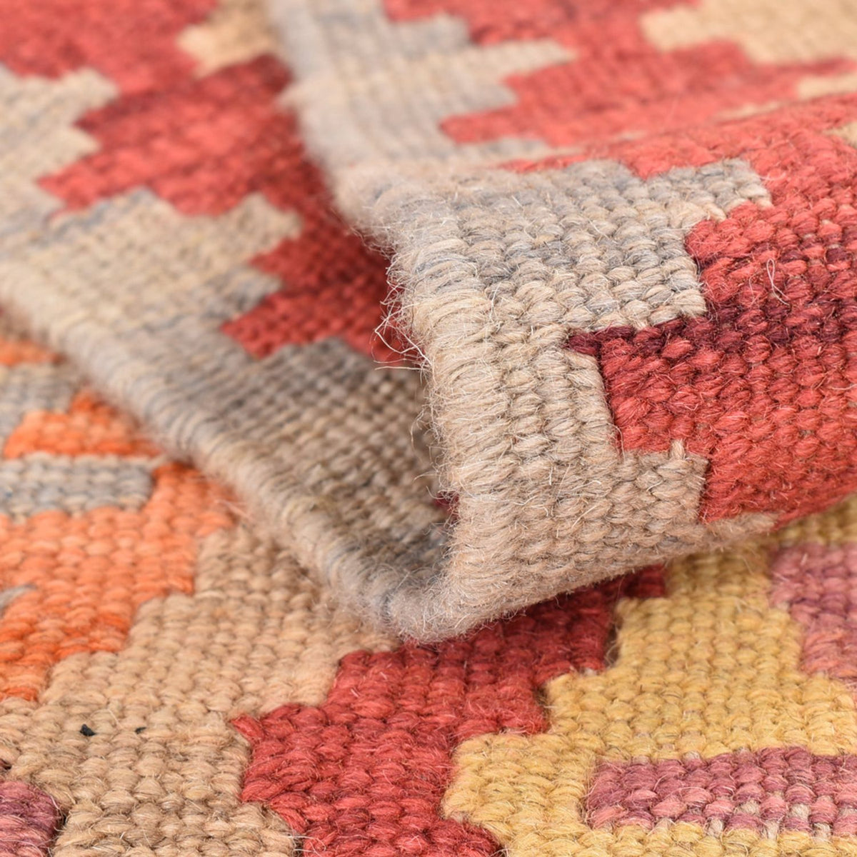 Alfombra de pasillo Alfombra Kelim - Oriental - 192 x 56 cm - multicolor