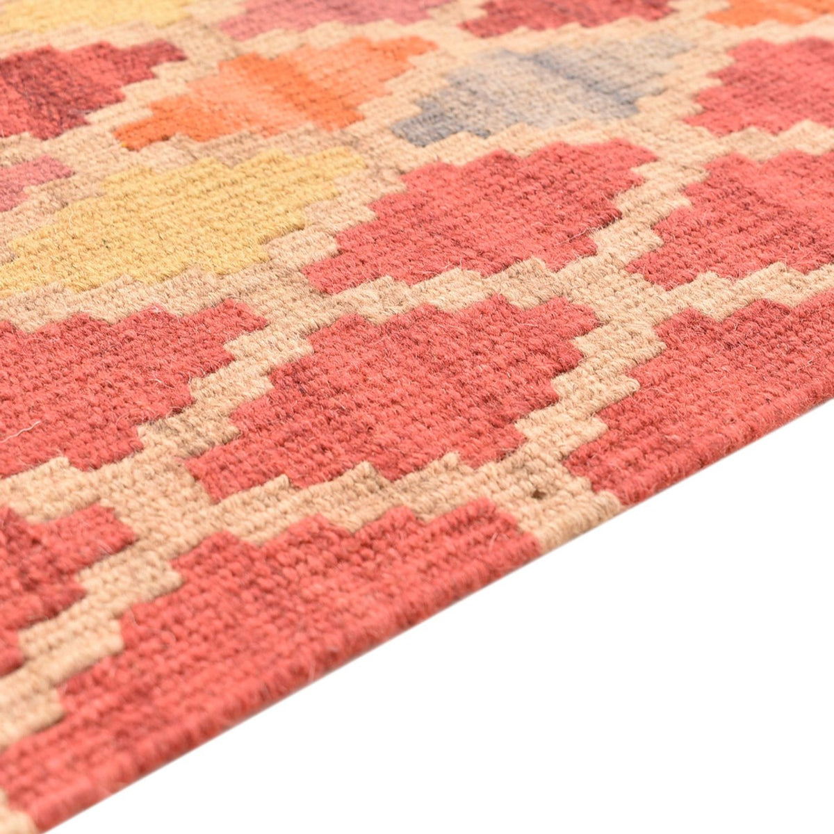 Alfombra de pasillo Alfombra Kelim - Oriental - 194 x 60 cm - multicolor