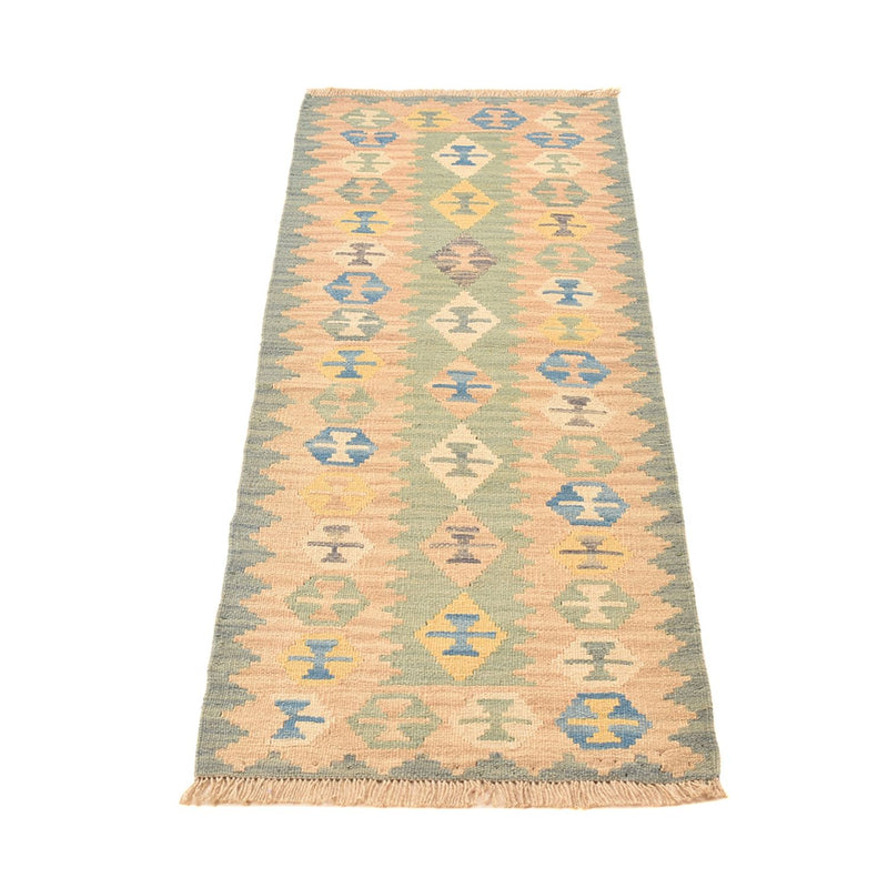 Alfombra de pasillo Alfombra Kelim - Oriental - 195 x 60 cm - multicolor