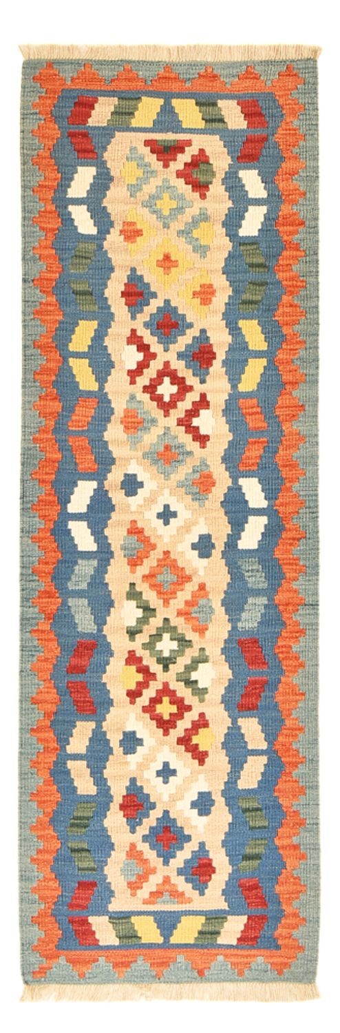 Alfombra de pasillo Alfombra Kelim - Oriental - 210 x 67 cm - multicolor