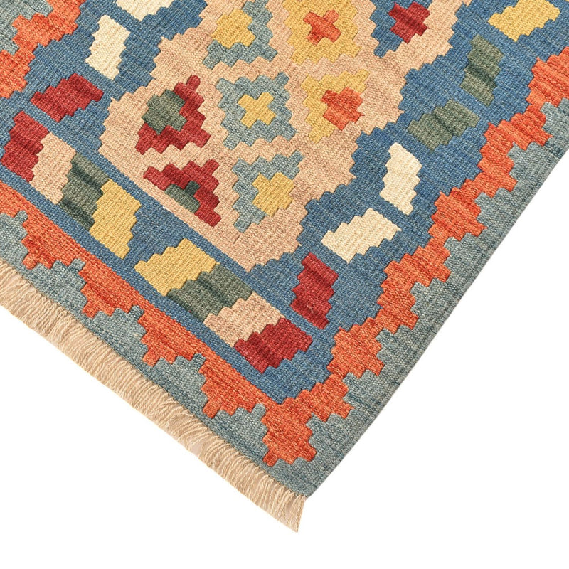 Alfombra de pasillo Alfombra Kelim - Oriental - 210 x 67 cm - multicolor