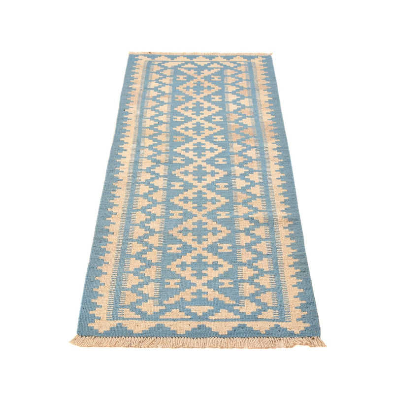 Alfombra de pasillo Alfombra Kelim - Oriental - 199 x 64 cm - multicolor