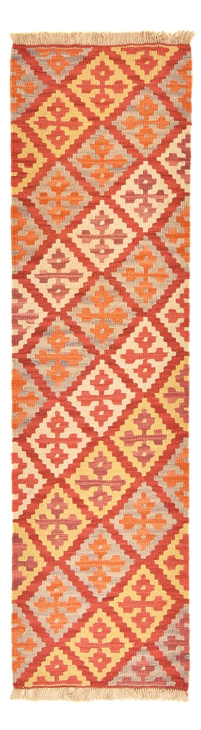 Alfombra de pasillo Alfombra Kelim - Oriental - 201 x 58 cm - multicolor