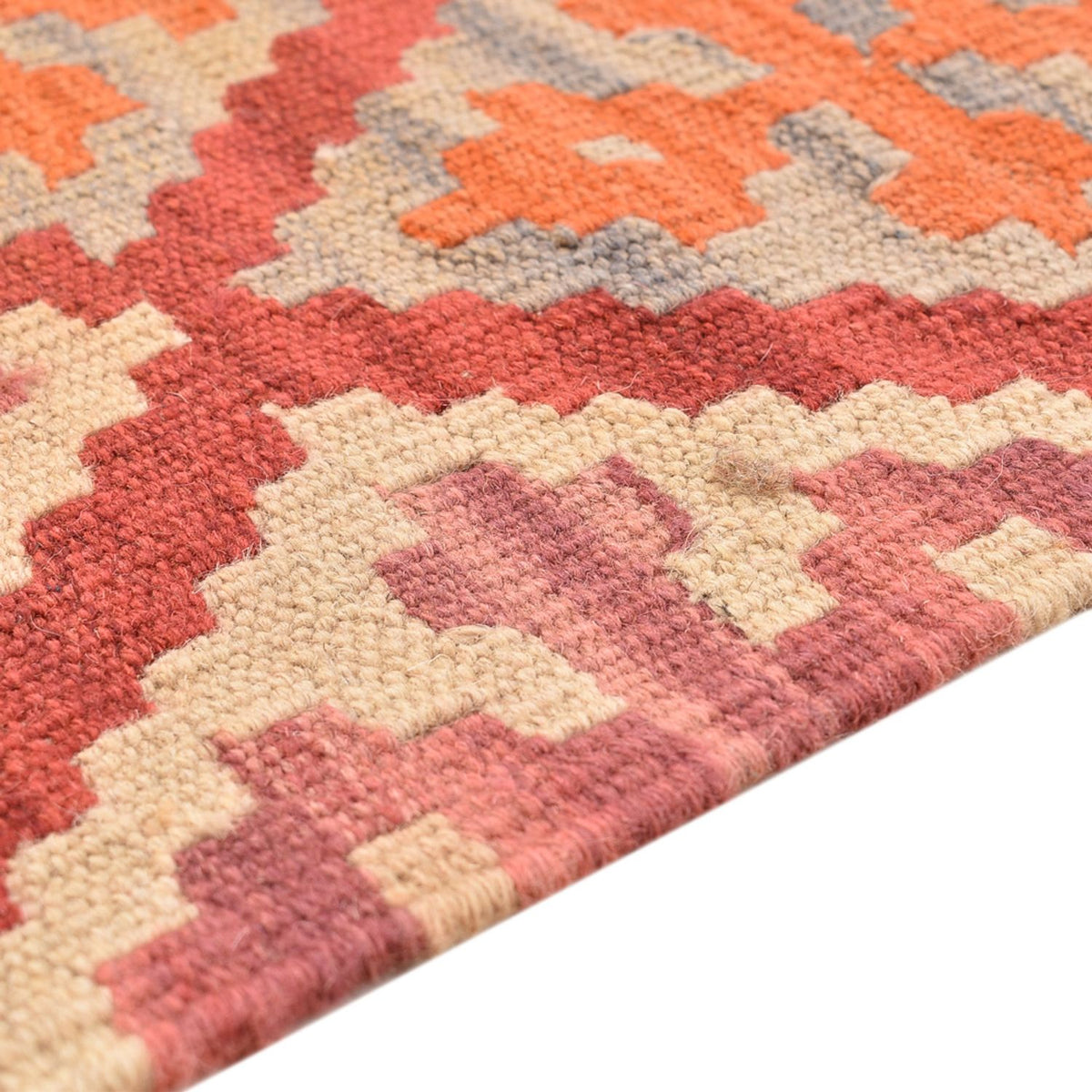 Alfombra de pasillo Alfombra Kelim - Oriental - 201 x 58 cm - multicolor