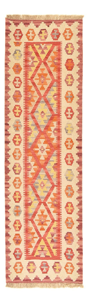 Alfombra de pasillo Alfombra Kelim - Oriental - 201 x 60 cm - multicolor