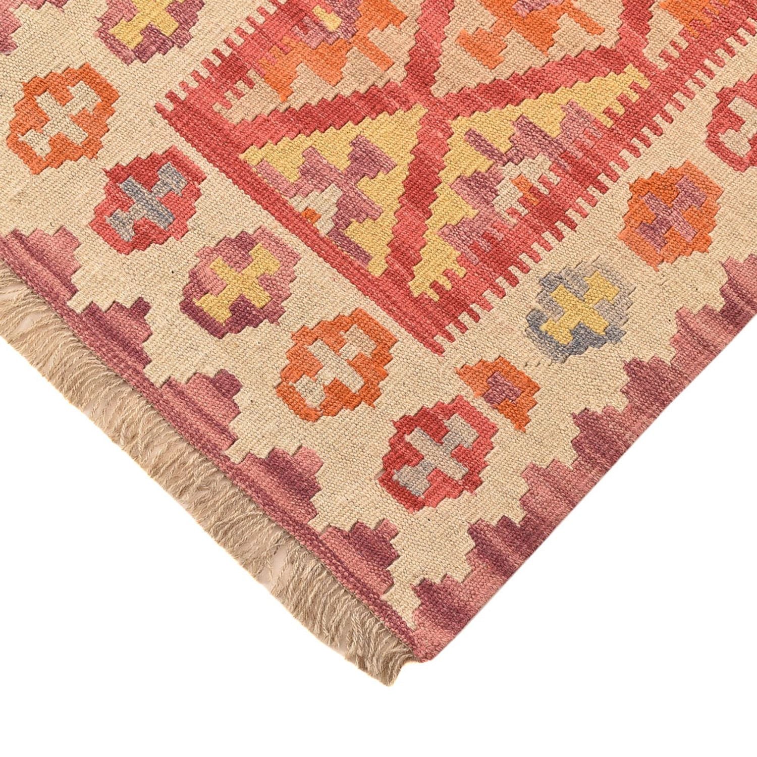 Alfombra de pasillo Alfombra Kelim - Oriental - 201 x 60 cm - multicolor