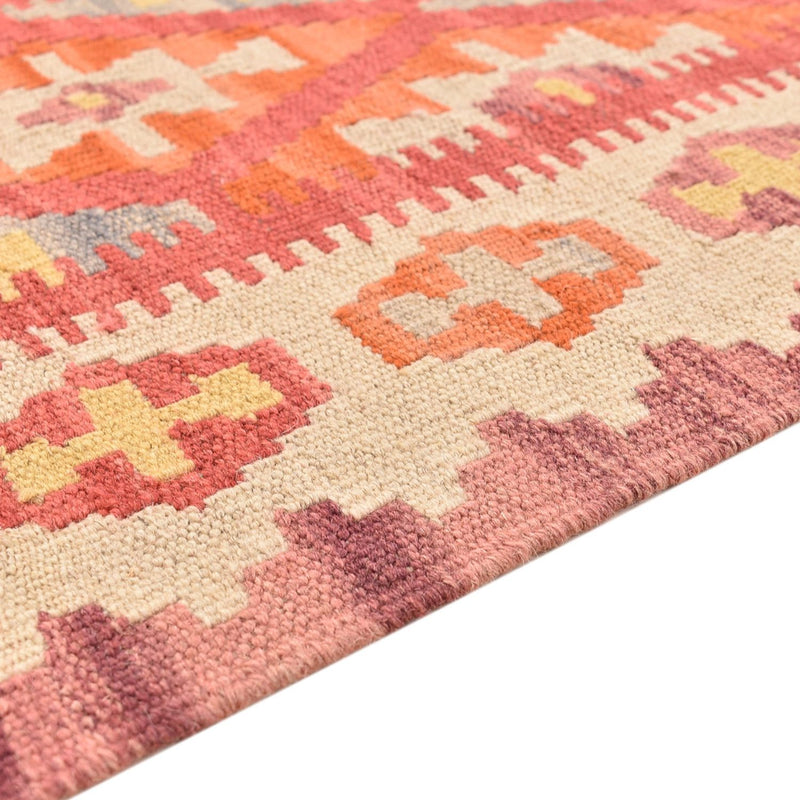 Alfombra de pasillo Alfombra Kelim - Oriental - 201 x 60 cm - multicolor