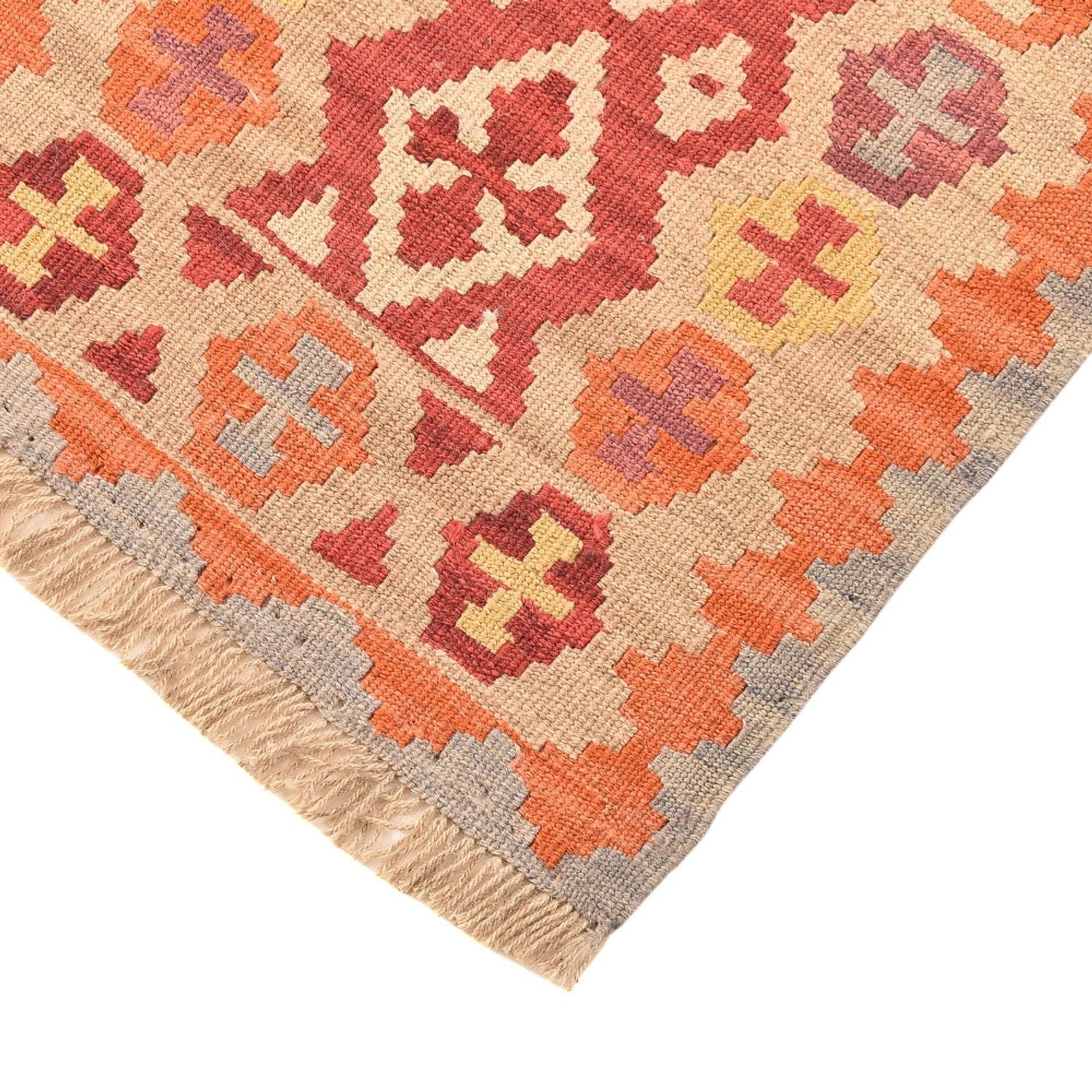 Alfombra de pasillo Alfombra Kelim - Oriental - 199 x 55 cm - multicolor