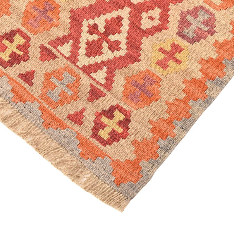 Alfombra de pasillo Alfombra Kelim - Oriental - 199 x 55 cm - multicolor