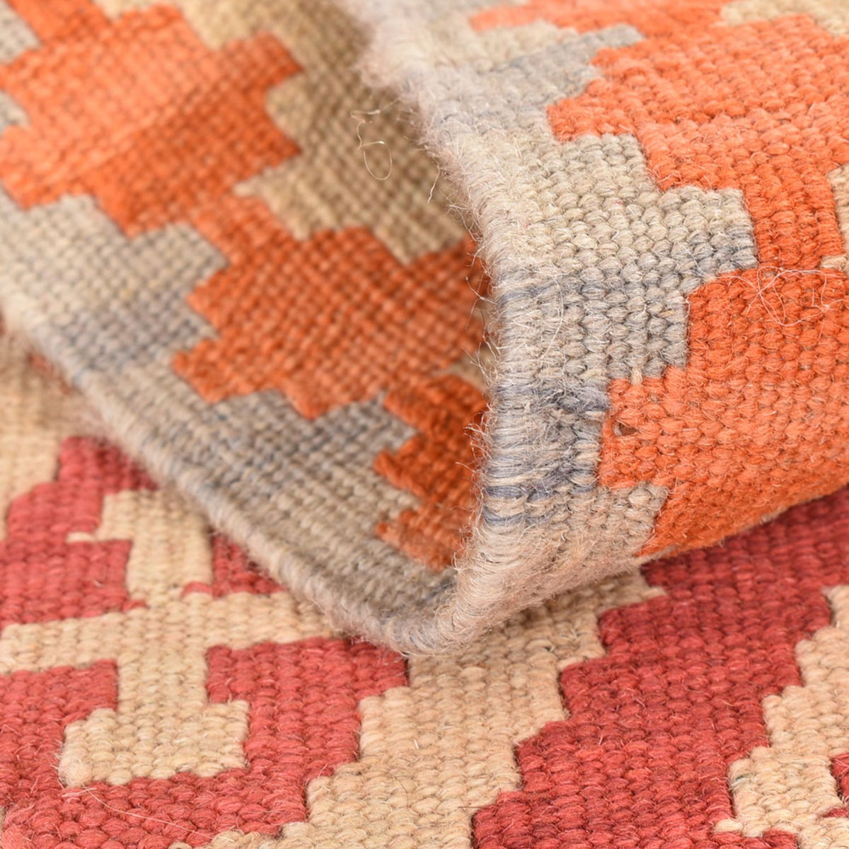 Alfombra de pasillo Alfombra Kelim - Oriental - 199 x 55 cm - multicolor