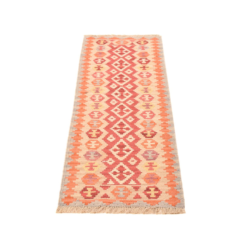 Alfombra de pasillo Alfombra Kelim - Oriental - 199 x 55 cm - multicolor