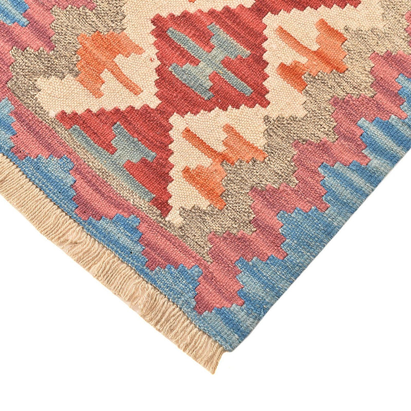 Alfombra de pasillo Alfombra Kelim - Oriental - 196 x 56 cm - multicolor