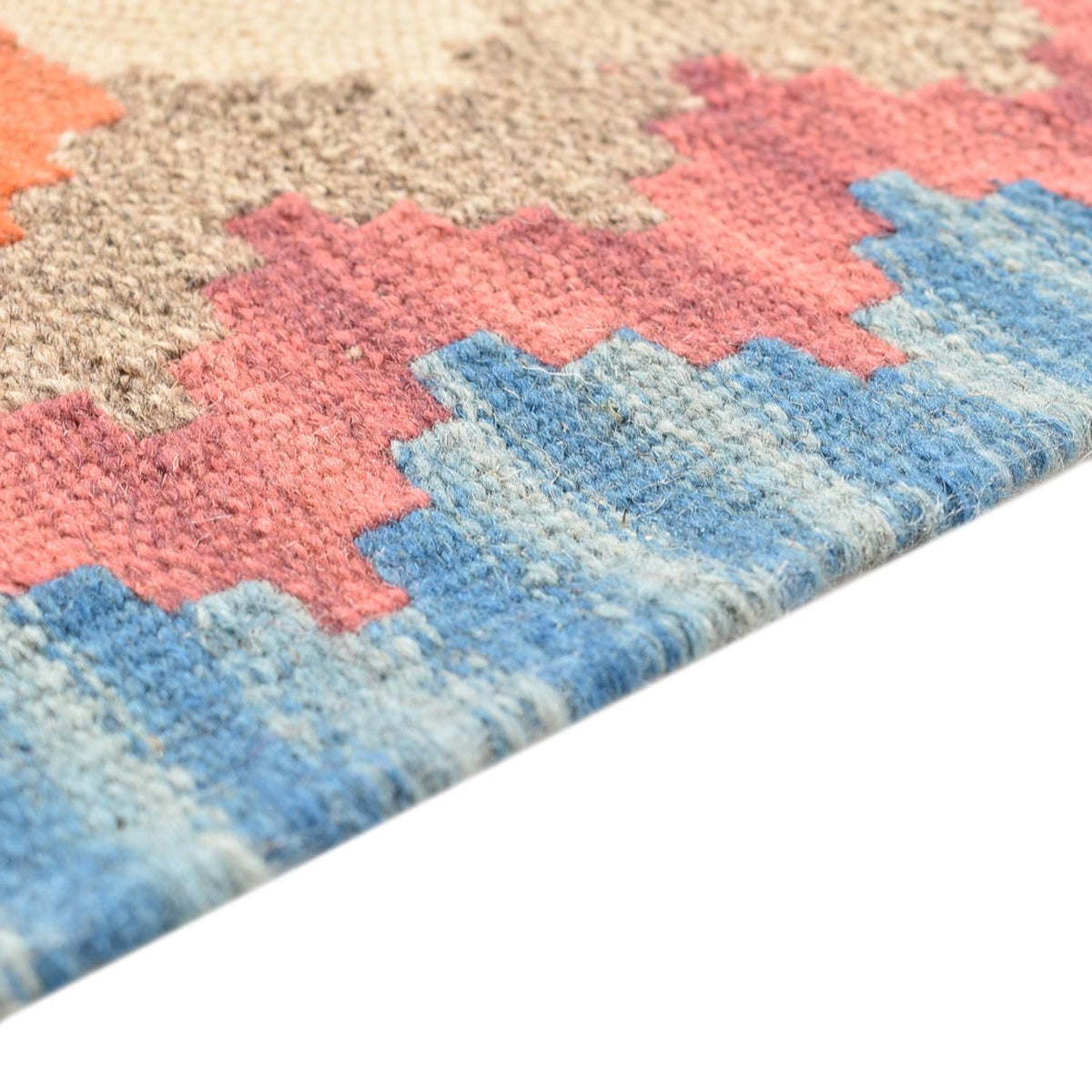 Alfombra de pasillo Alfombra Kelim - Oriental - 196 x 56 cm - multicolor