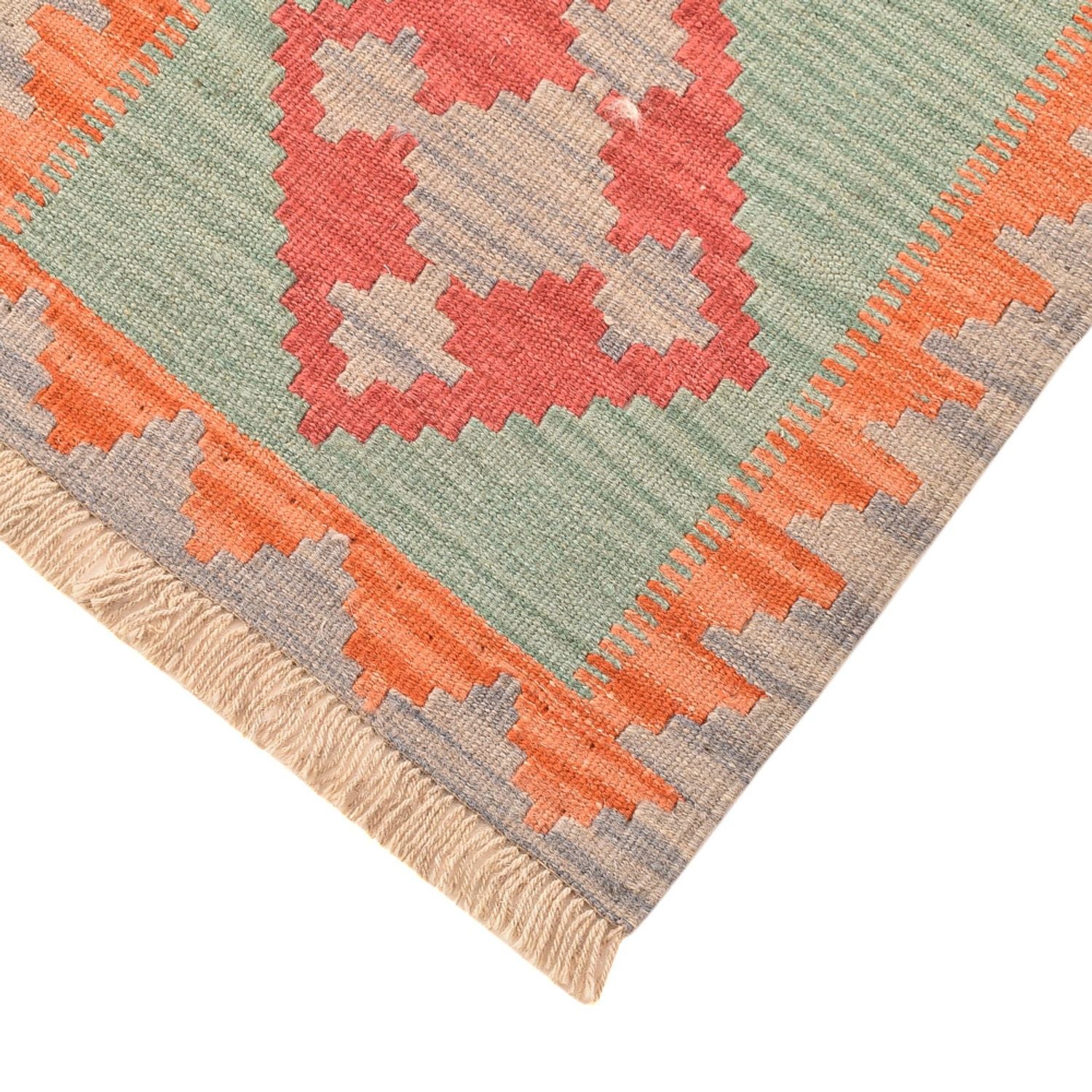 Alfombra de pasillo Alfombra Kelim - Oriental - 190 x 54 cm - multicolor