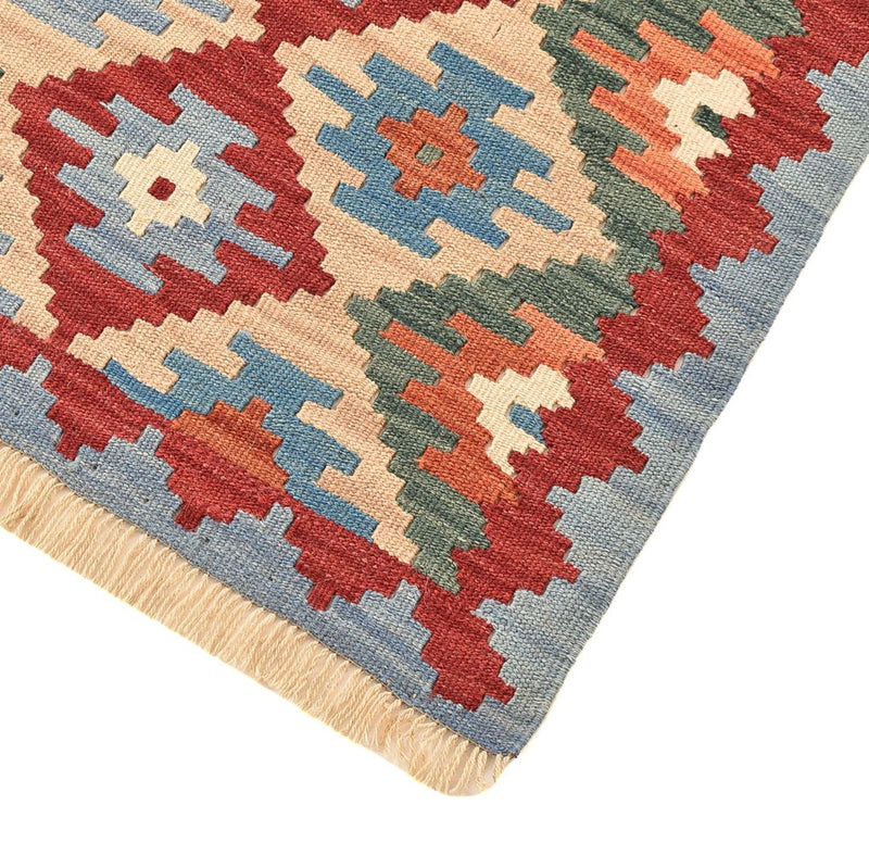 Alfombra de pasillo Alfombra Kelim - Oriental - 199 x 68 cm - multicolor