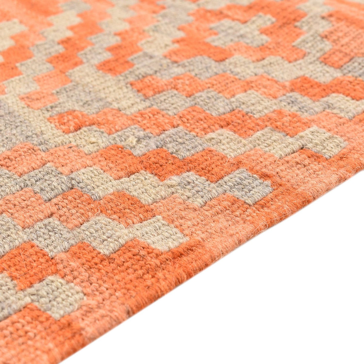 Alfombra de pasillo Alfombra Kelim - Oriental - 193 x 58 cm - multicolor