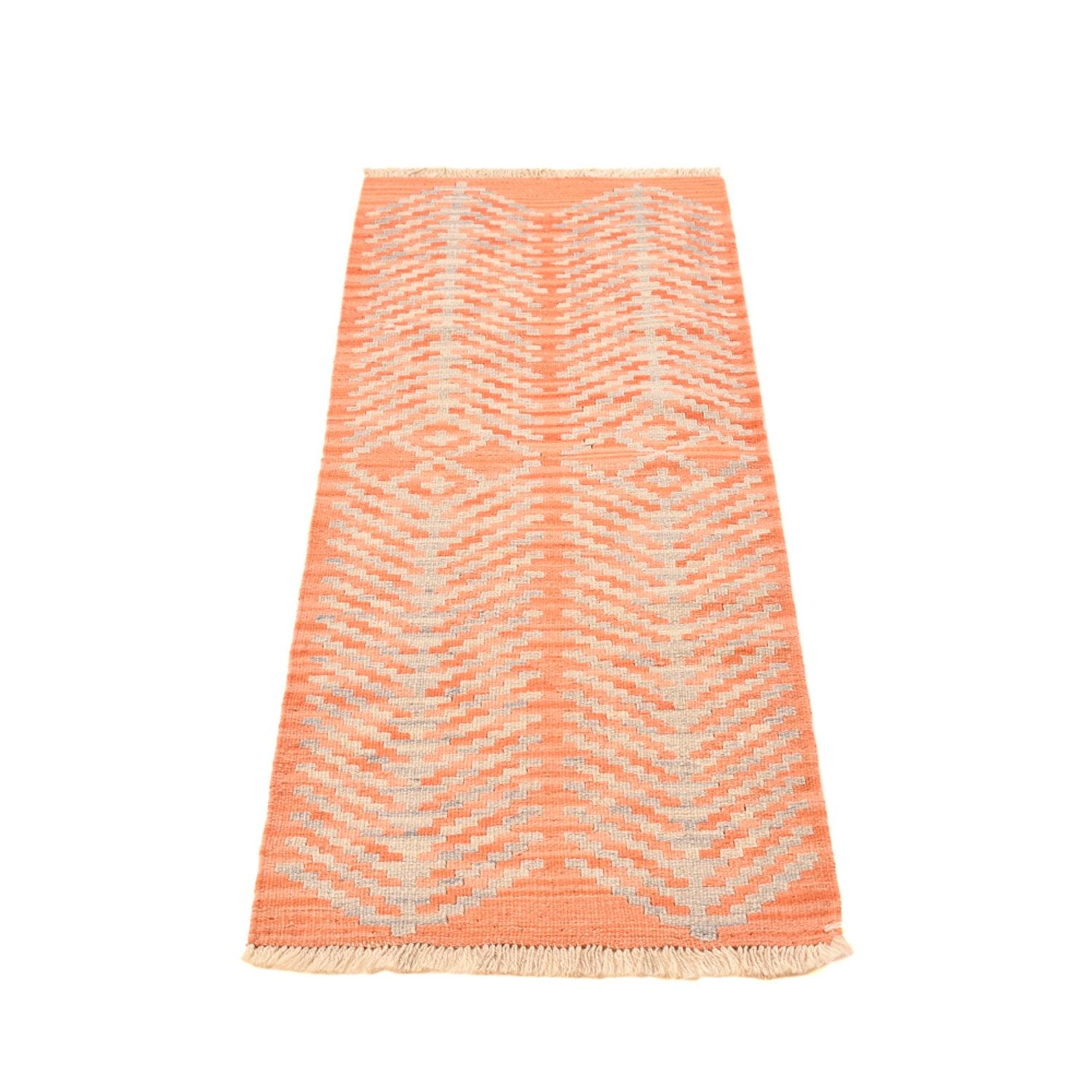 Alfombra de pasillo Alfombra Kelim - Oriental - 193 x 58 cm - multicolor