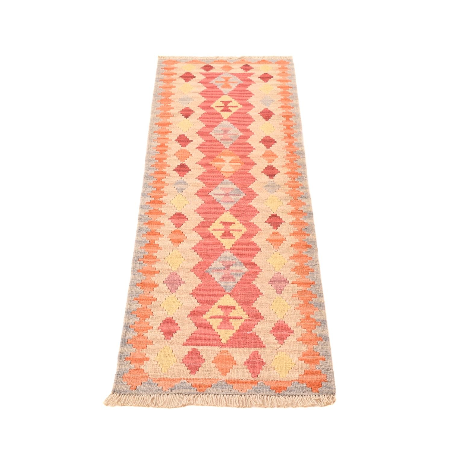 Alfombra de pasillo Alfombra Kelim - Oriental - 195 x 54 cm - multicolor