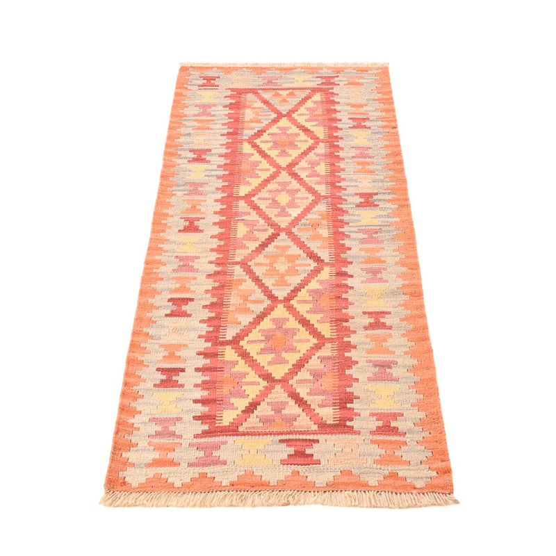 Alfombra de pasillo Alfombra Kelim - Oriental - 194 x 65 cm - multicolor