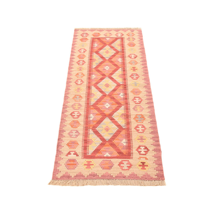 Alfombra de pasillo Alfombra Kelim - Oriental - 195 x 59 cm - multicolor
