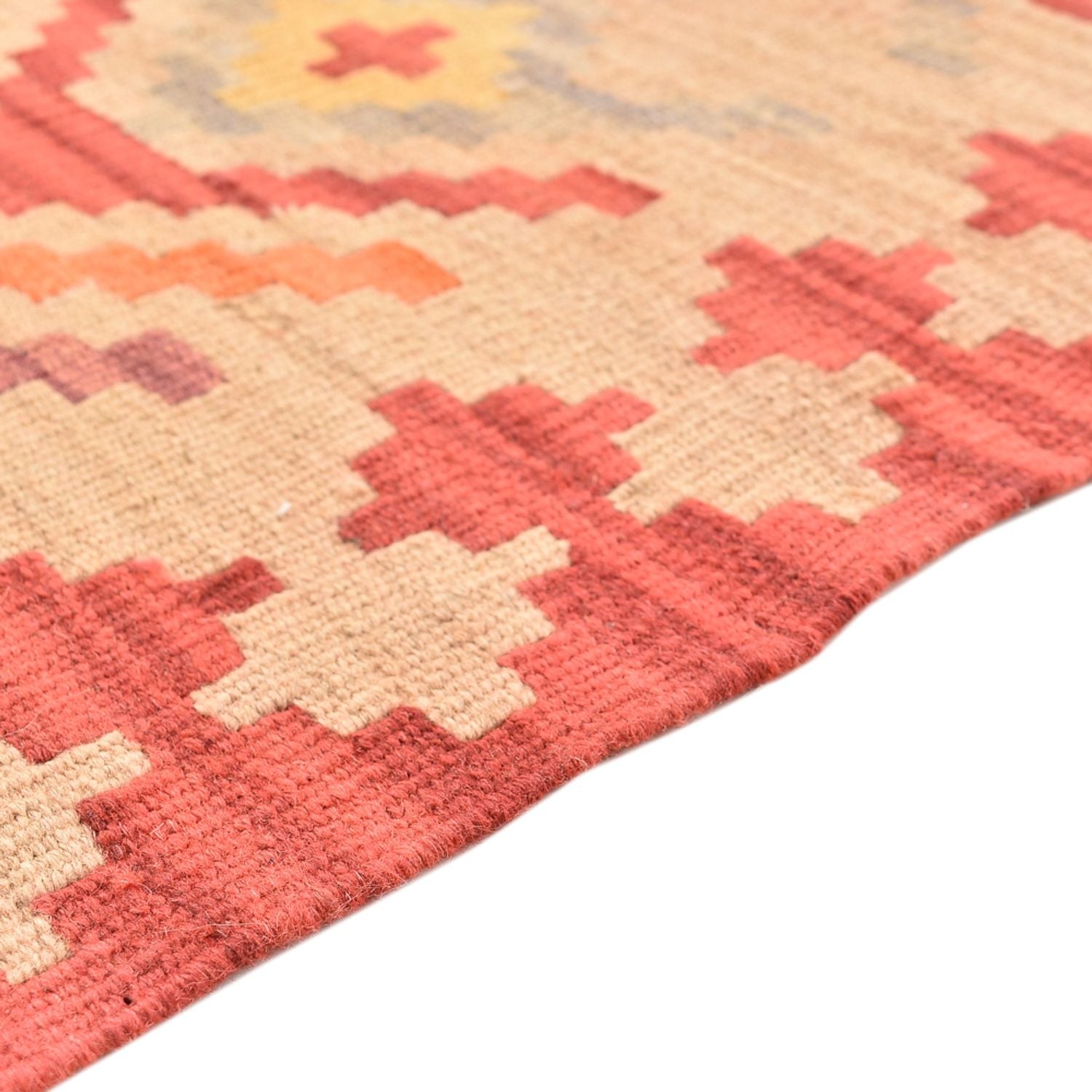 Alfombra de pasillo Alfombra Kelim - Oriental - 192 x 57 cm - multicolor