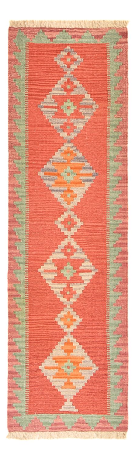 Alfombra de pasillo Alfombra Kelim - Oriental - 193 x 58 cm - multicolor