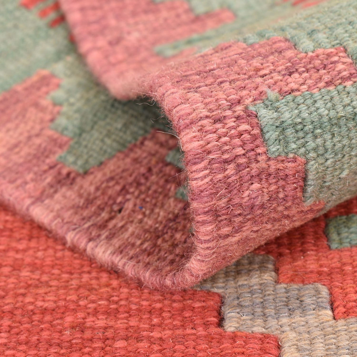 Alfombra de pasillo Alfombra Kelim - Oriental - 193 x 58 cm - multicolor