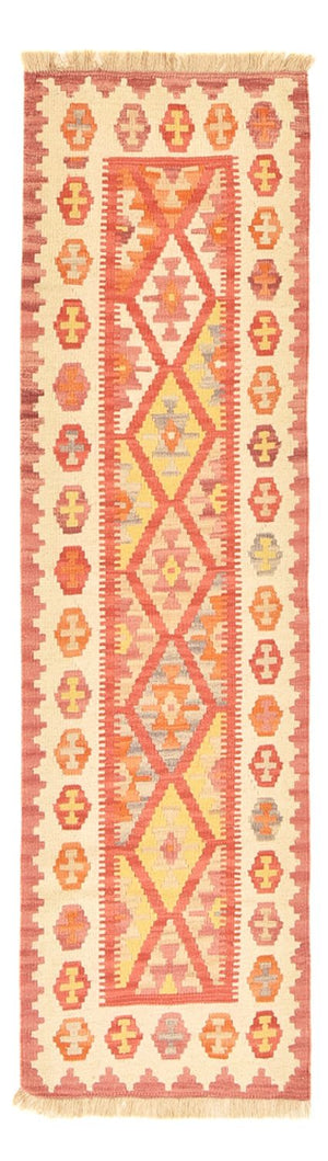 Alfombra de pasillo Alfombra Kelim - Oriental - 201 x 60 cm - multicolor