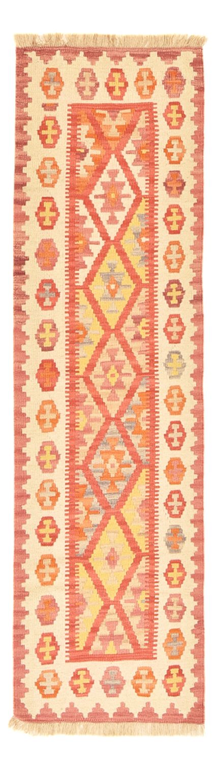 Alfombra de pasillo Alfombra Kelim - Oriental - 201 x 60 cm - multicolor