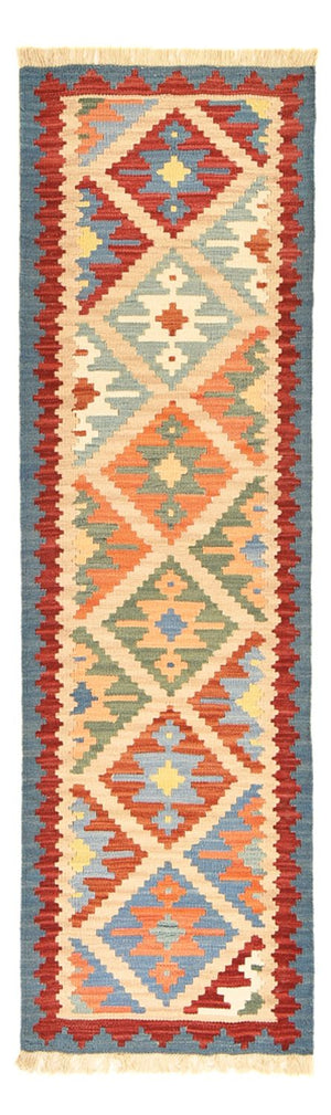 Alfombra de pasillo Alfombra Kelim - Oriental - 200 x 63 cm - multicolor