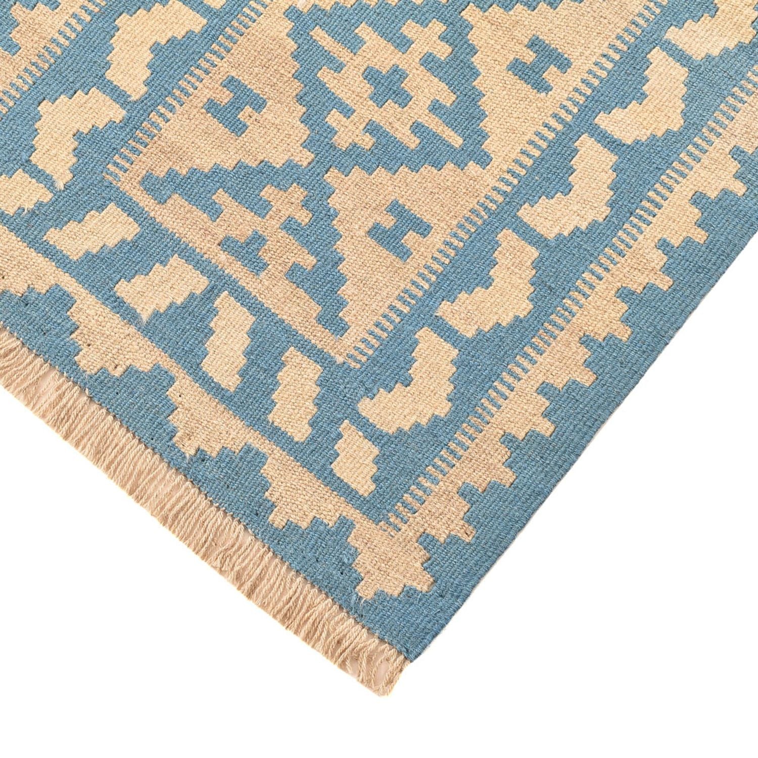 Alfombra de pasillo Alfombra Kelim - Oriental - 199 x 62 cm - multicolor