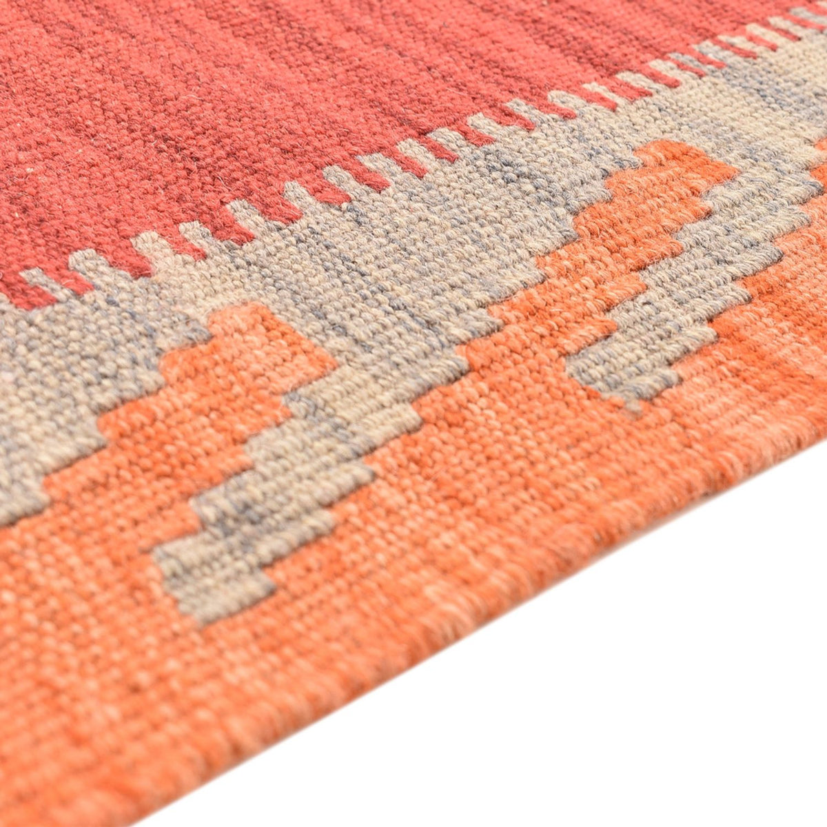 Alfombra de pasillo Alfombra Kelim - Oriental - 198 x 59 cm - multicolor