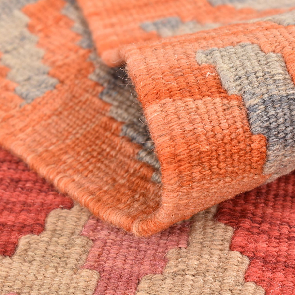 Alfombra de pasillo Alfombra Kelim - Oriental - 198 x 59 cm - multicolor