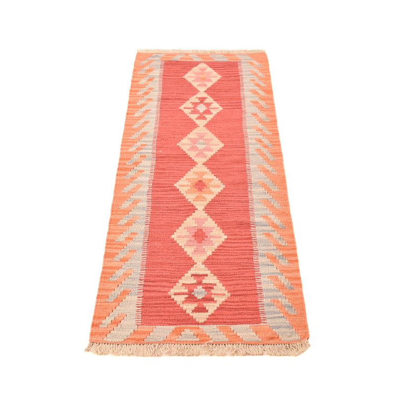 Alfombra de pasillo Alfombra Kelim - Oriental - 198 x 59 cm - multicolor