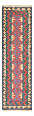 Alfombra de pasillo Alfombra Kelim - Oriental - 210 x 62 cm - multicolor