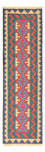 Alfombra de pasillo Alfombra Kelim - Oriental - 210 x 62 cm - multicolor