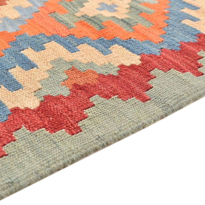 Alfombra de pasillo Alfombra Kelim - Oriental - 194 x 66 cm - multicolor