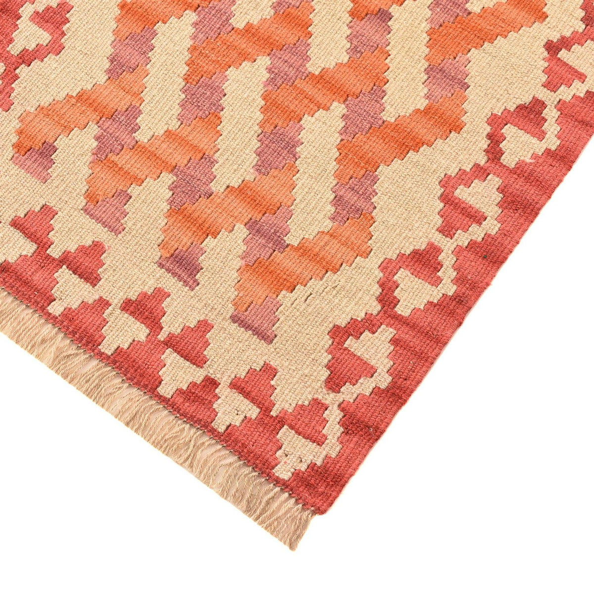 Alfombra de pasillo Alfombra Kelim - Oriental - 190 x 58 cm - multicolor