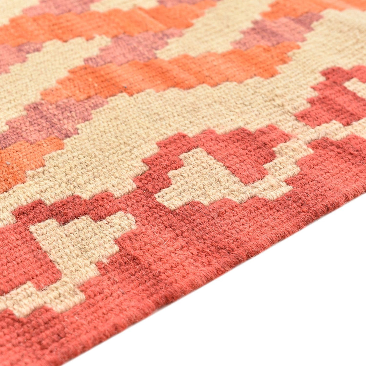 Alfombra de pasillo Alfombra Kelim - Oriental - 190 x 58 cm - multicolor