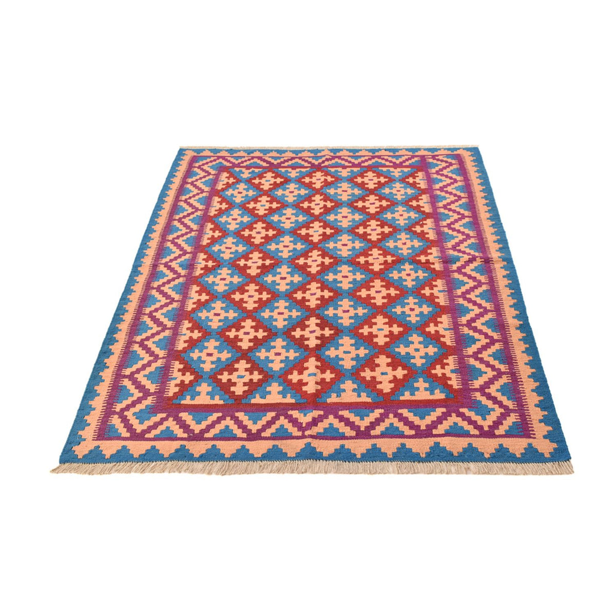 Alfombra Kelim - Oriental - 202 x 149 cm - multicolor